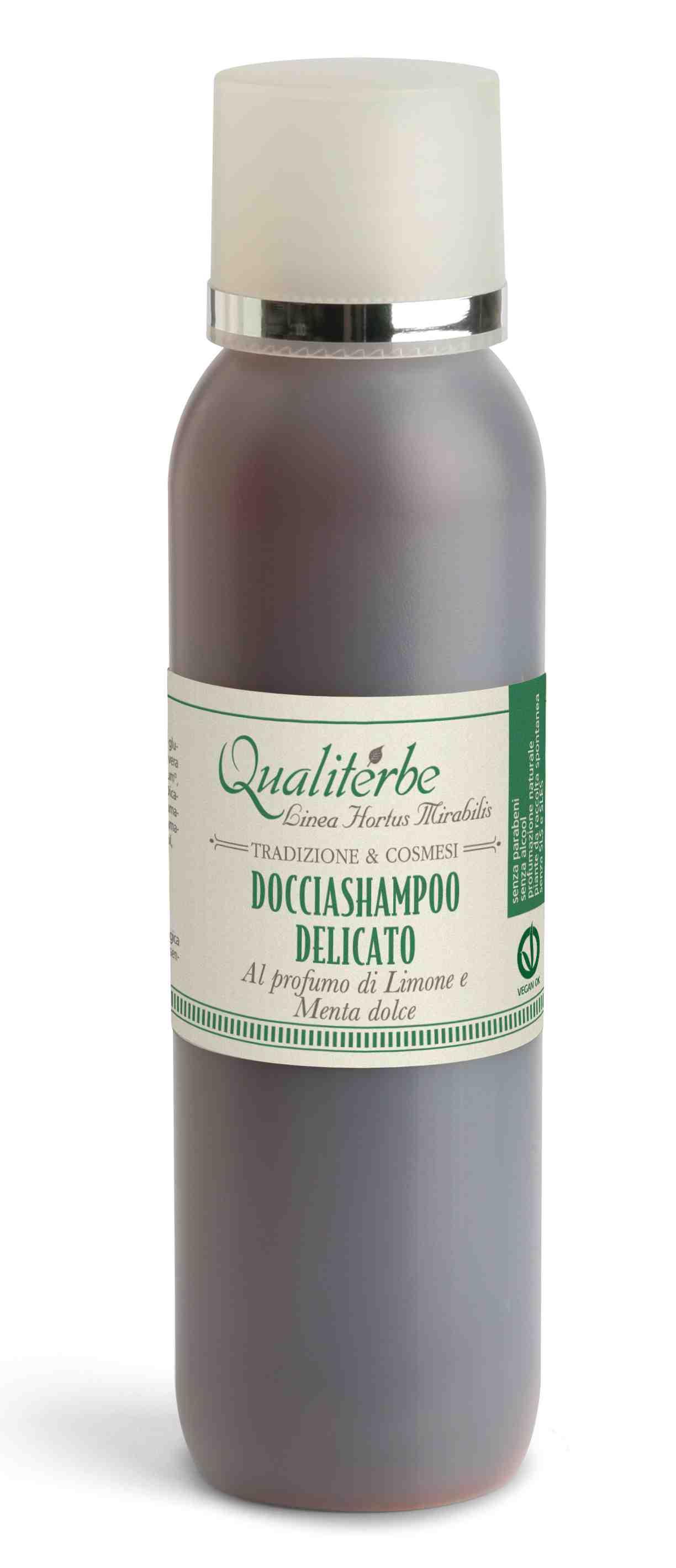 Doccia shampoo delicato limone e menta SENZA PARABENI