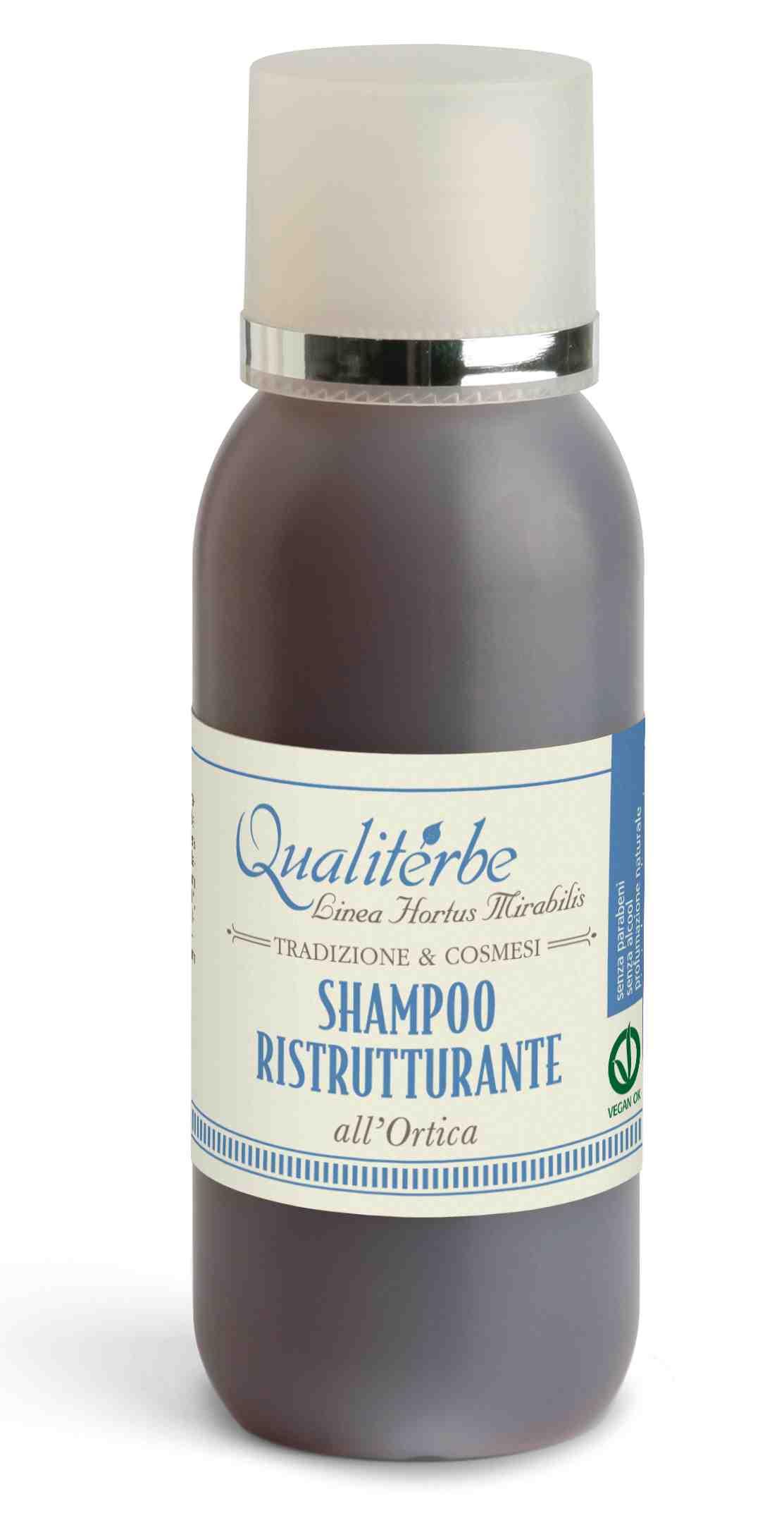 Shampoo ristrutturante al succo di Ortica 75%