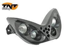 MASCHERA LED NERA QUATTRO FARI ALOGENI SCOOTER AEROX NITRO 201302