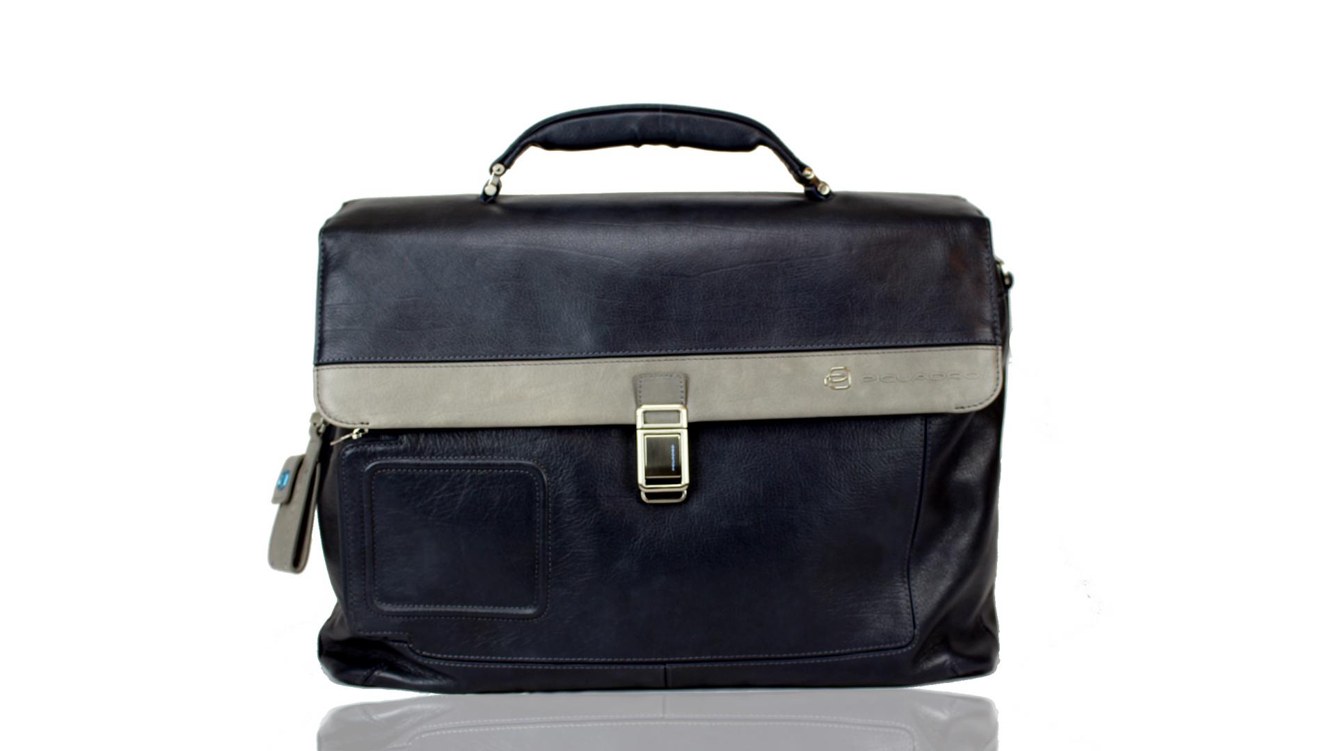 Briefcase  Piquadro Viber CA1045VI GR-BLU