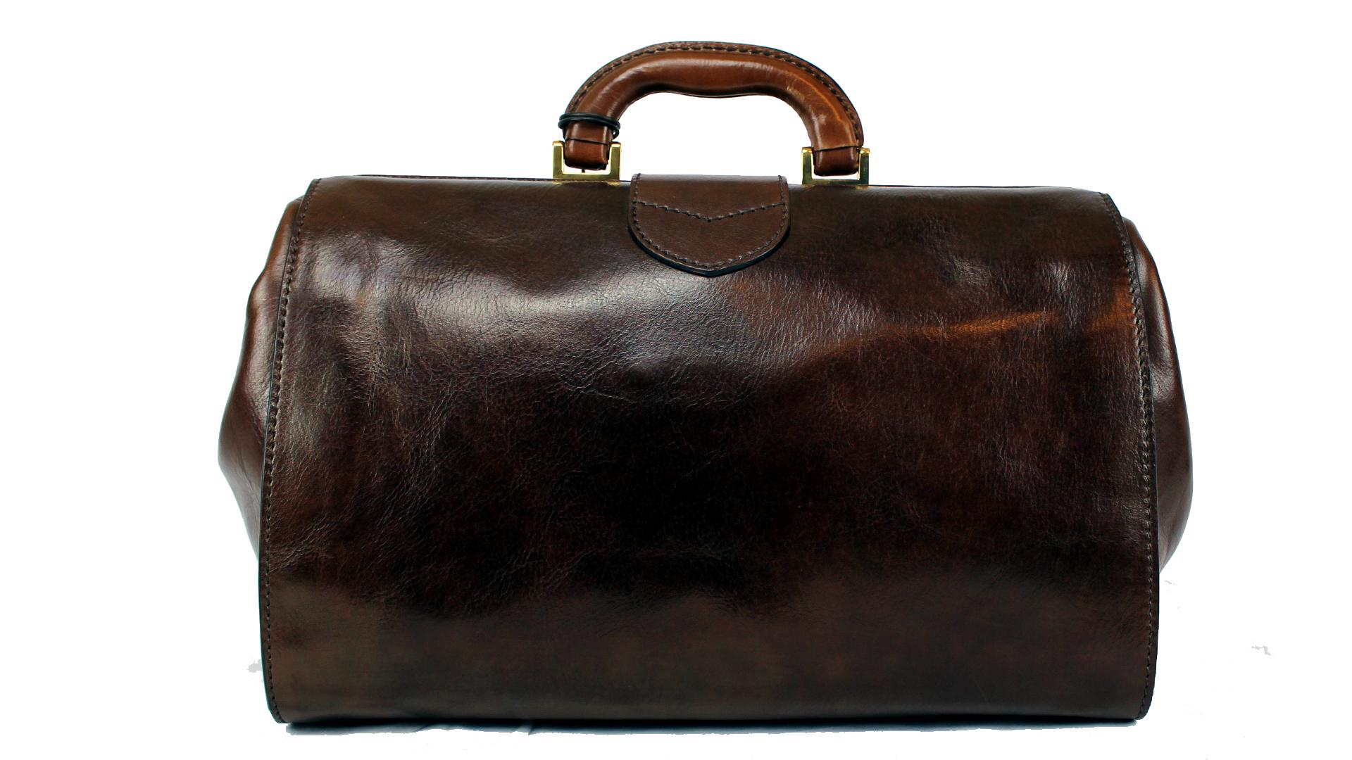 Monalisa Doctor Gladstone Leather Bag