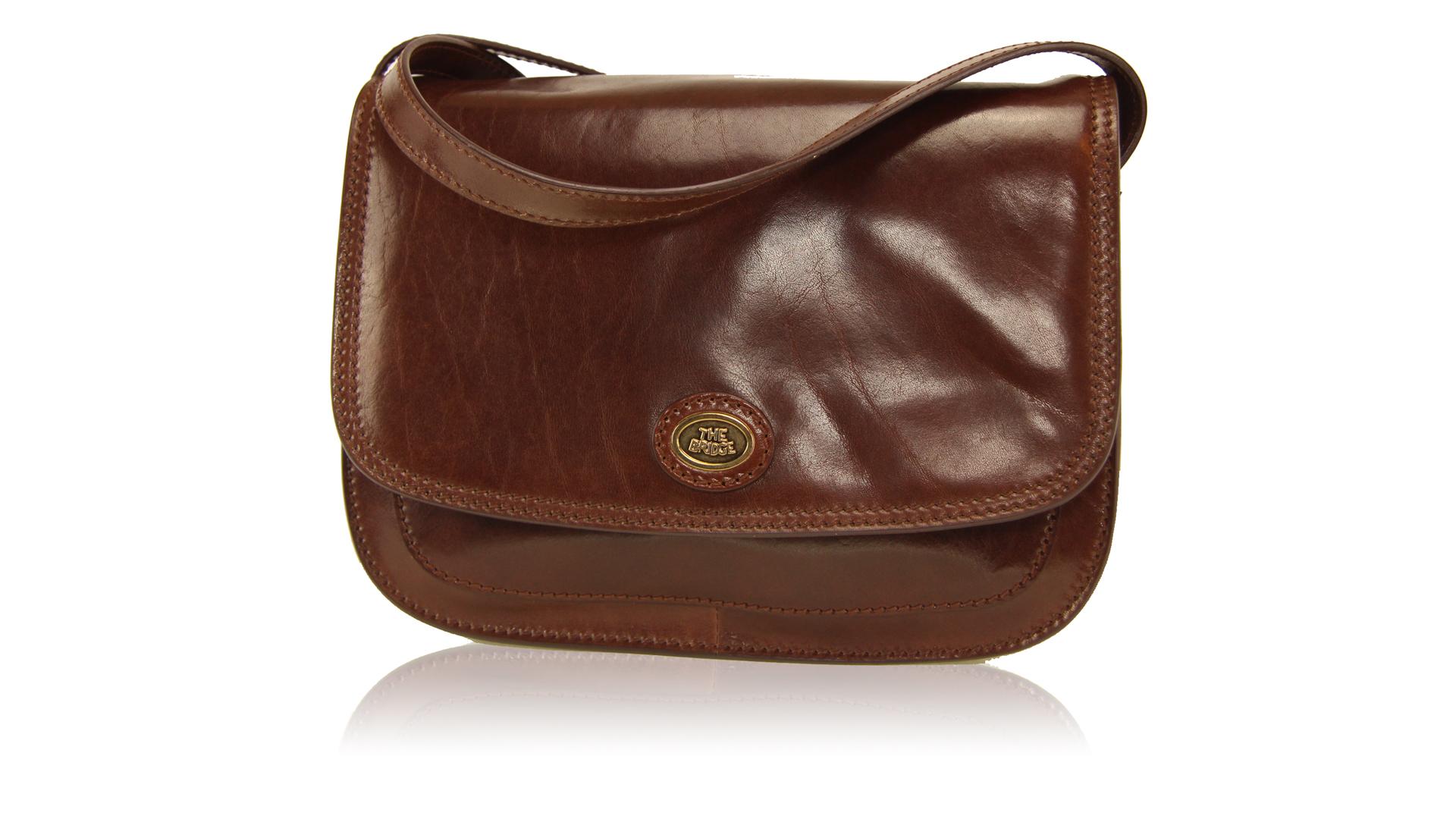 Shoulder bag  The Bridge  04415201 14 Cuoio