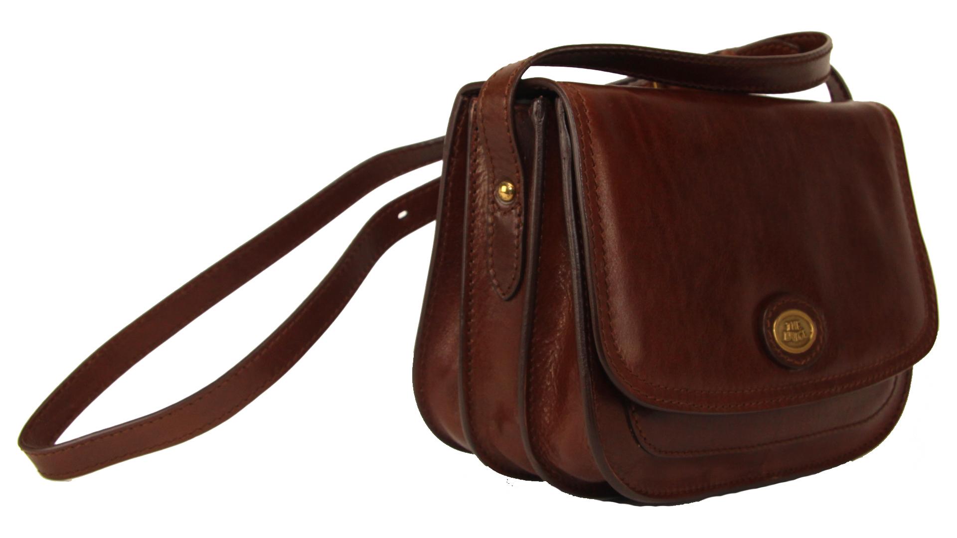 Shoulder bag  The Bridge  04402201 14 cuoio