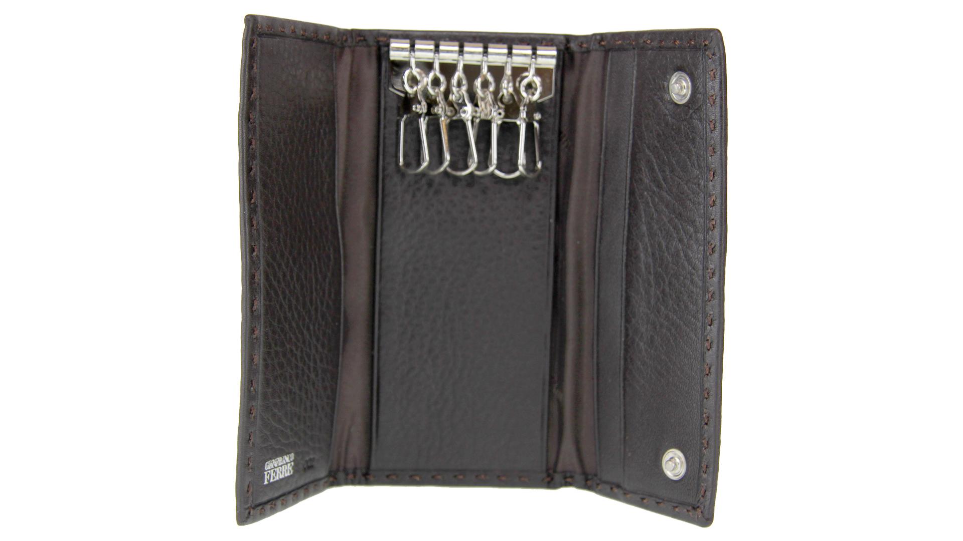 Porta Chiavi Gianfranco Ferrè  021 003 02 006 Ebano