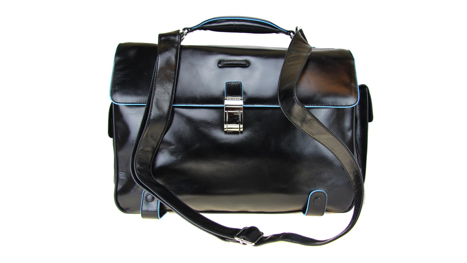 Sac business Piquadro Blue square CA1066B2 NERO