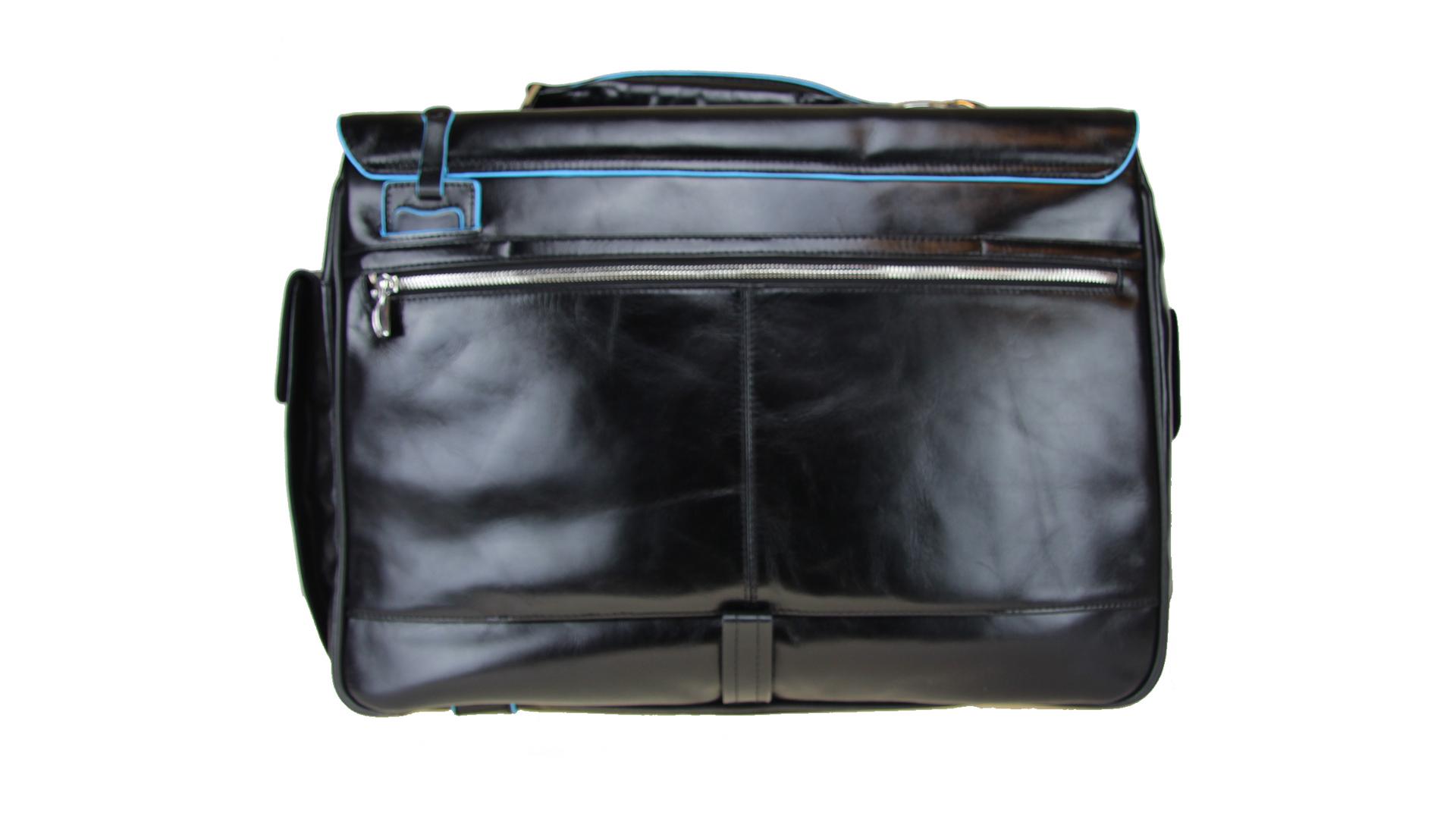 Sac business Piquadro Blue square CA1066B2 NERO