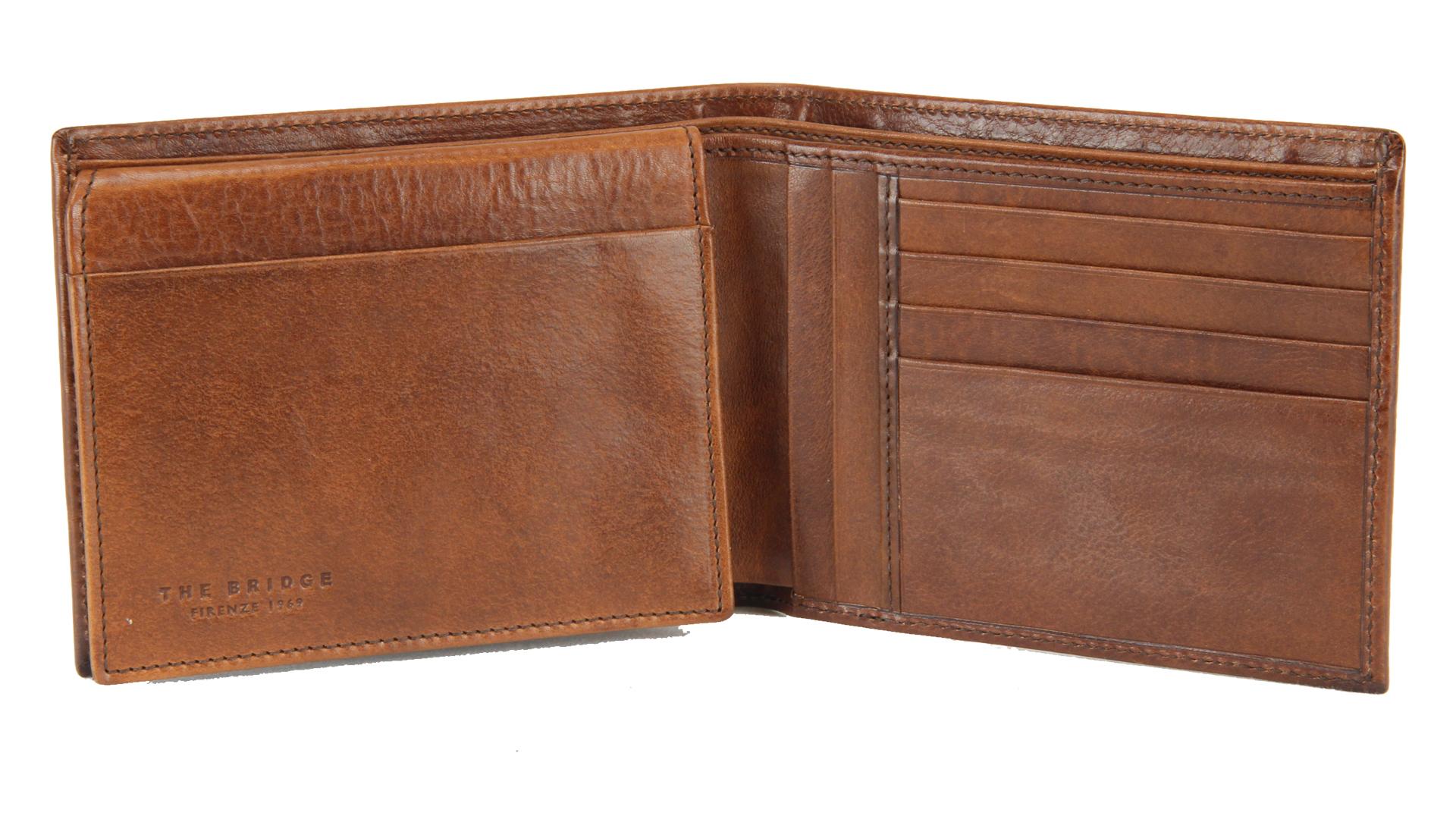 Man wallet The Bridge  01404701 14 Cuoio