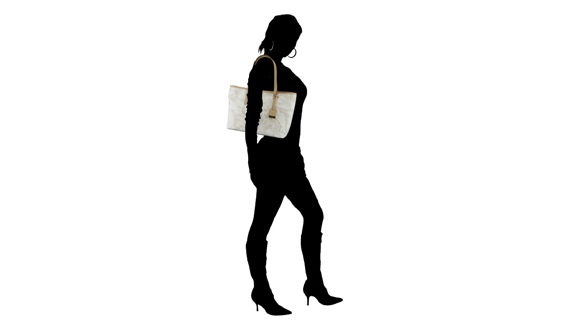 Shopping bag Alviero Martini 1A Classe New Basic D005 6188 900 Bianco