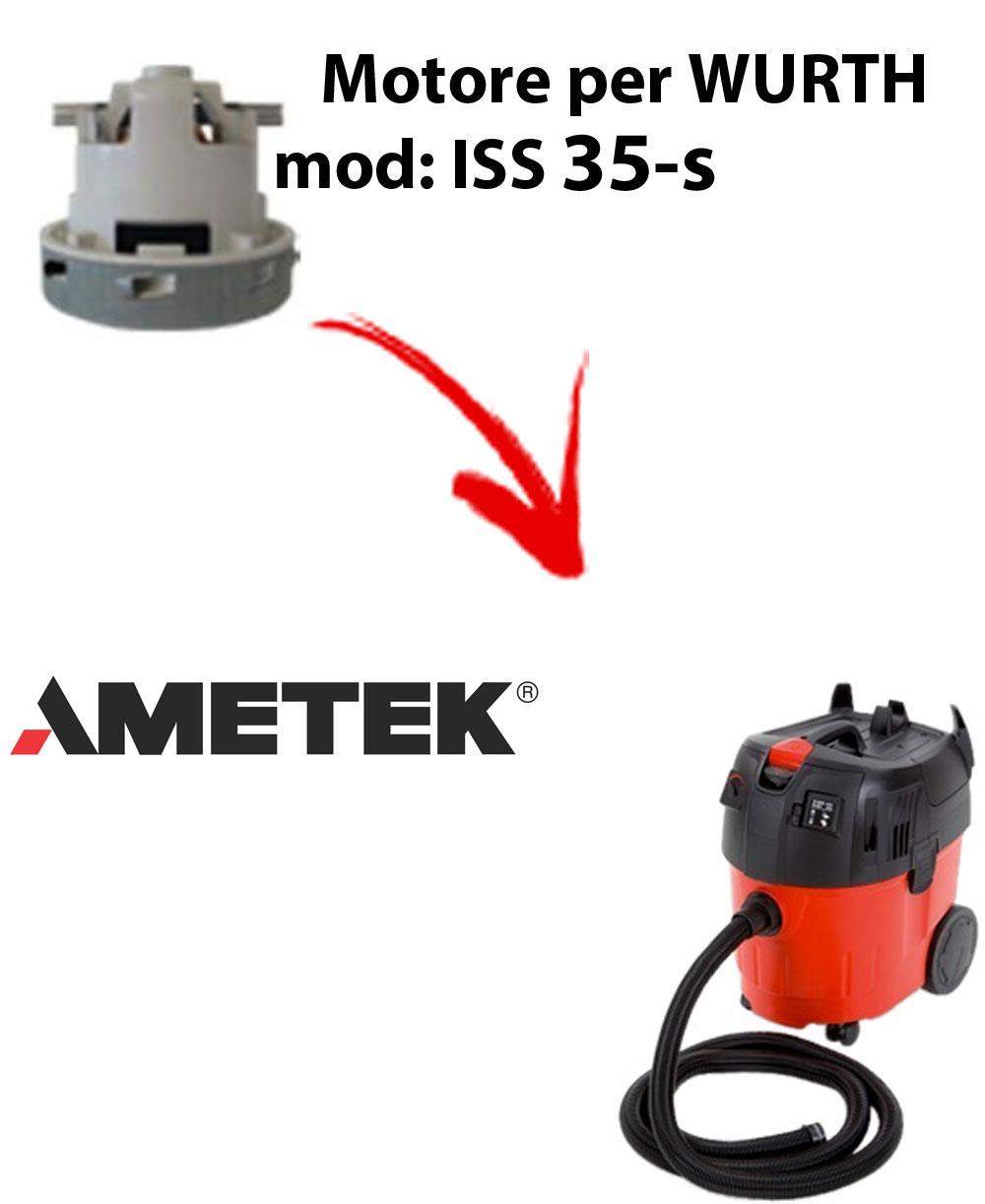 Motore Per Aspirapolvere Ametek 063700003 (1200W) - Ricambio Originale Per Würth SEG 10 E Altri Modelli