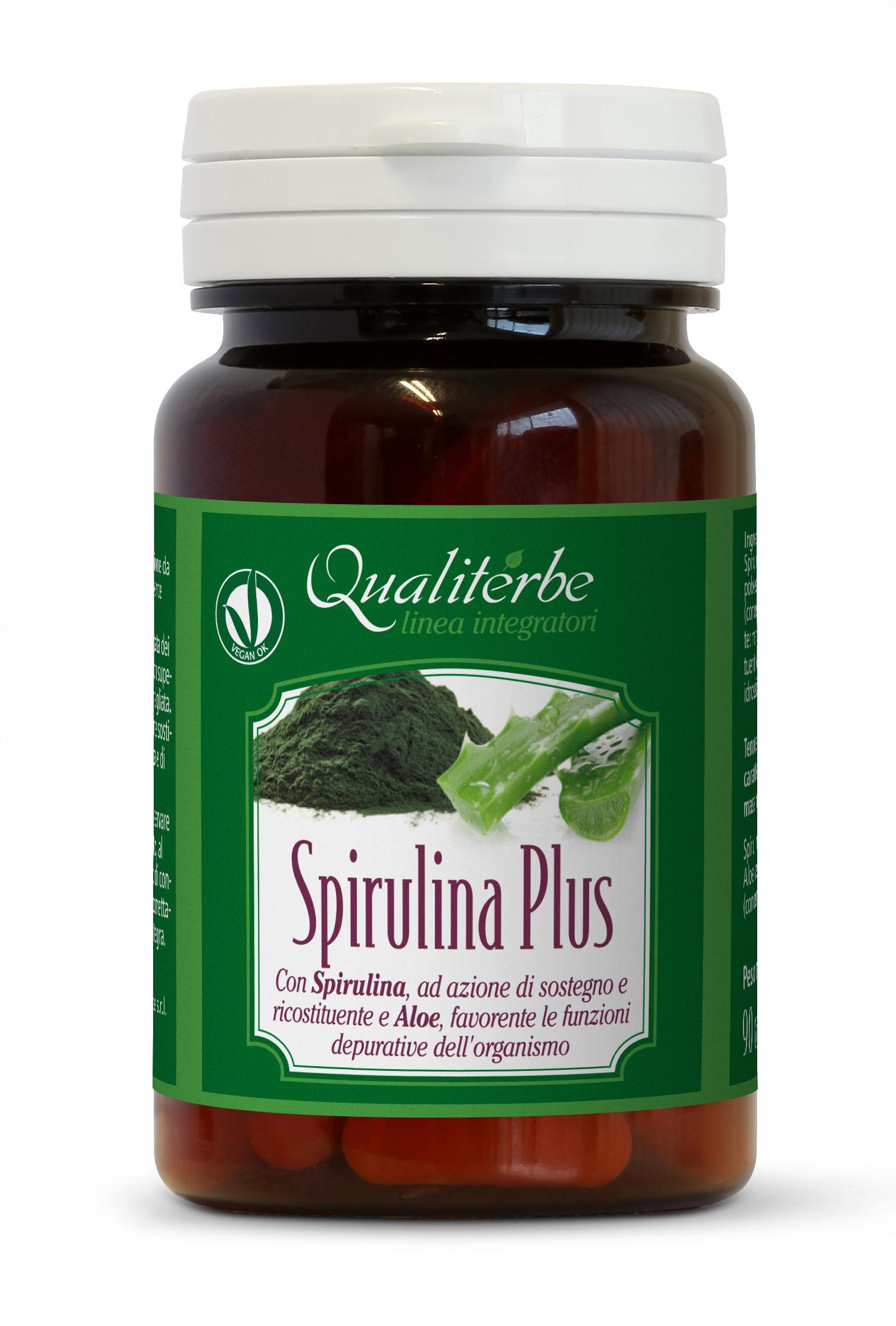 Spirulina Plus con Aloe 90 Capsule (Vegan ok)