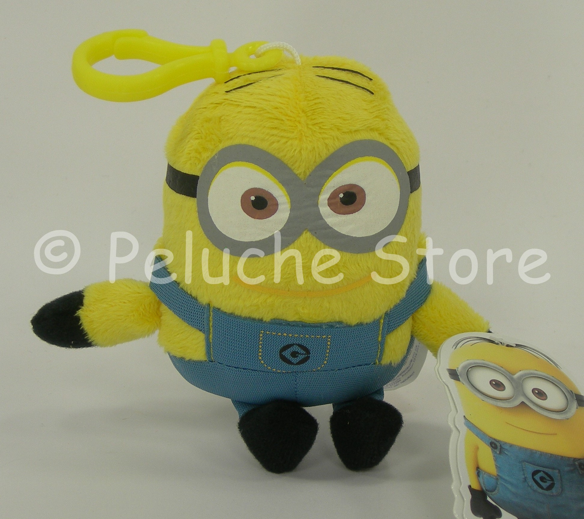 peluche store Cattivissimo Me 2 Minions peluche con gancio 10 cm Portachiavi  Kevin Phil Stuart CM210V