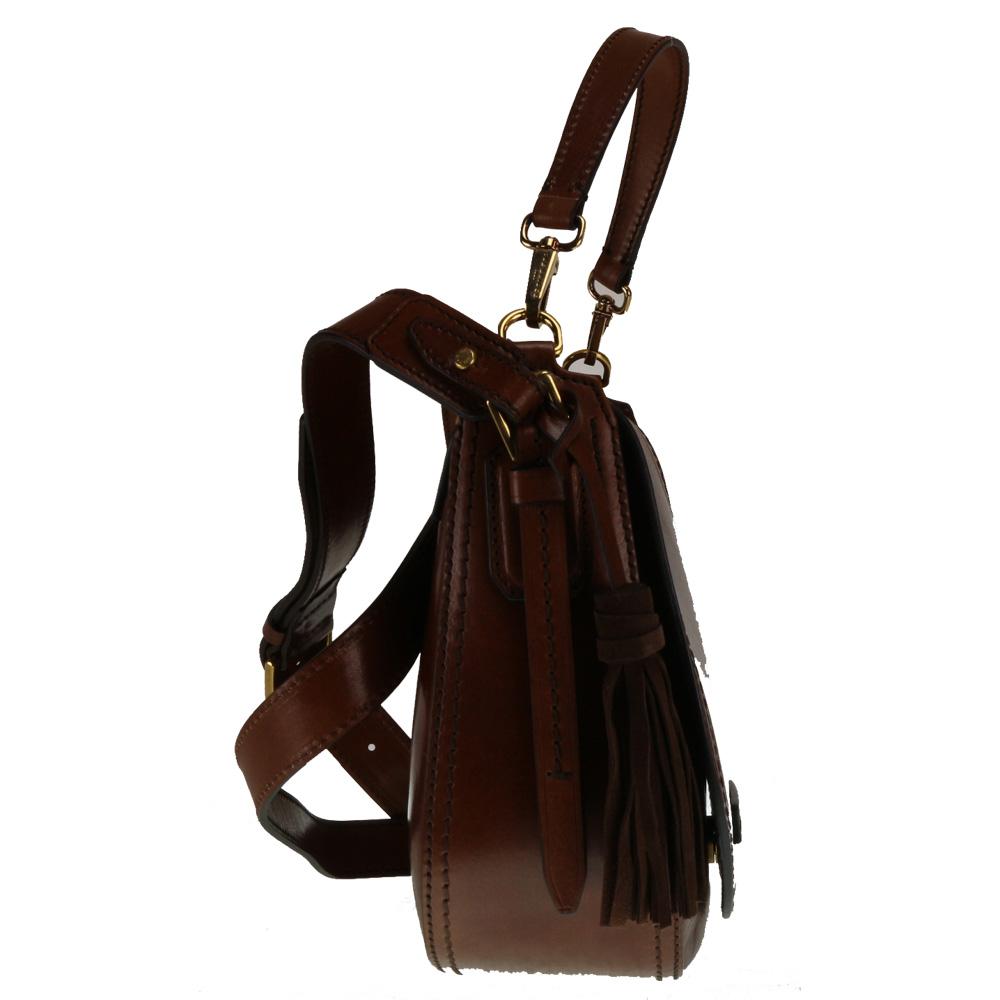 Hand and shoulder bag The Bridge  04122701 14 Cuoio