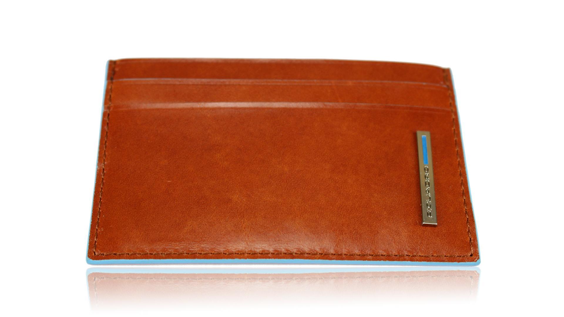 Porta carte di credito Piquadro Blue square PP906B2 Arancio