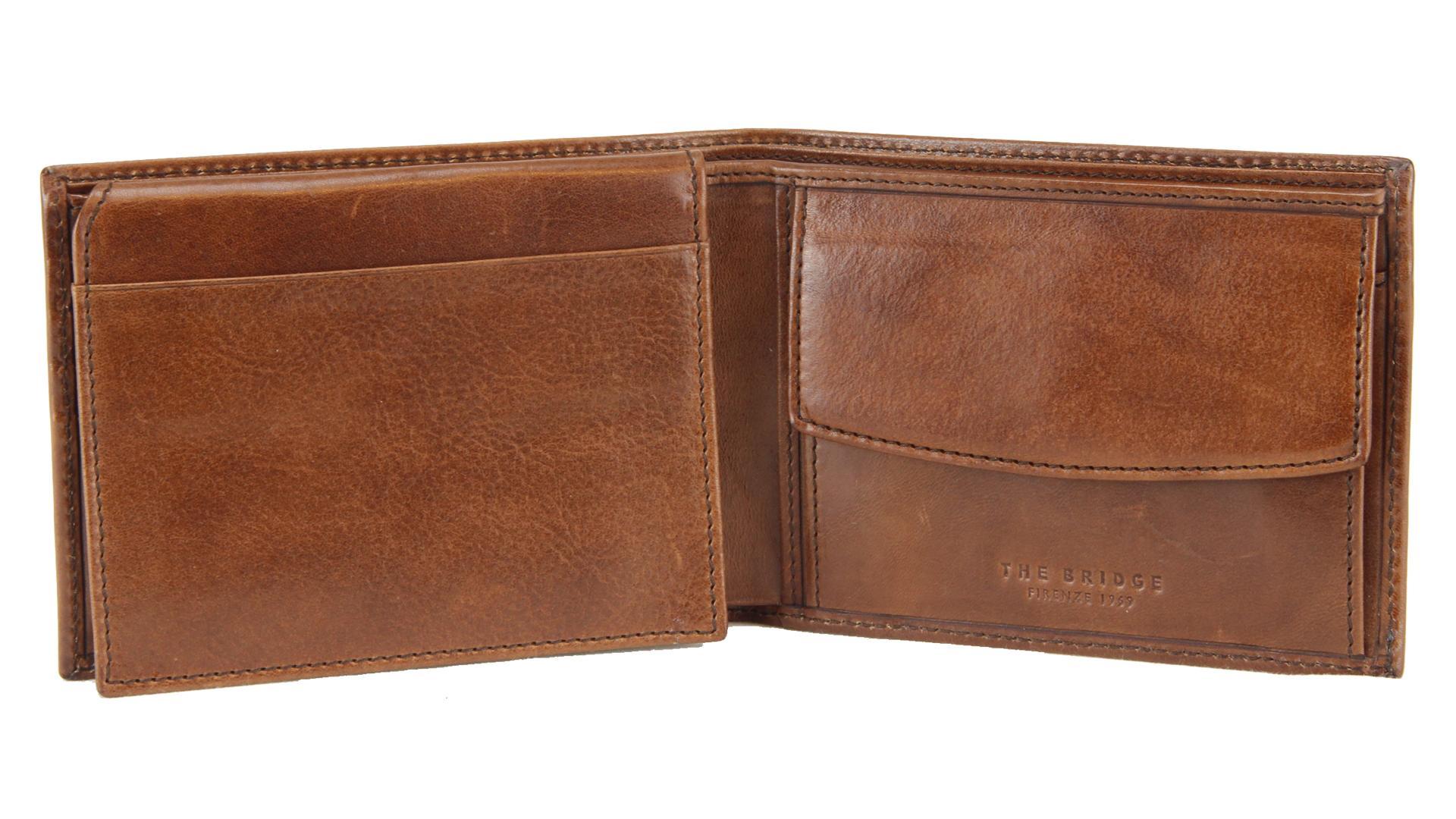 邦楽 mona71869221 Portafogli uomo The Bridge 01405701 14 Cuoio | Borsette&Co.