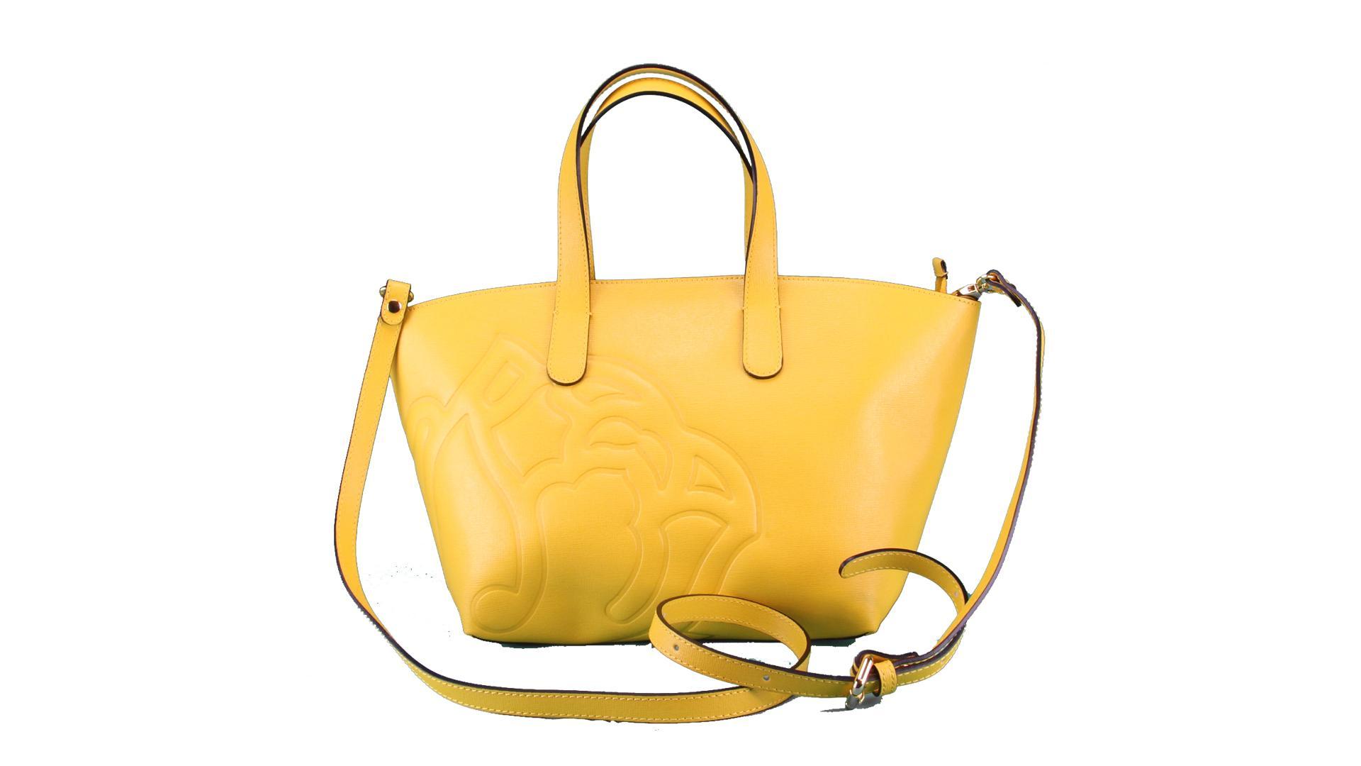 Borsa a mano e tracolla Braccialini NINFEA B10412 GIALLO