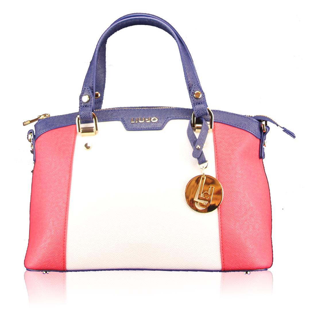 Borsa a mano e tracolla Liu Jo CANNES N16245 E0087 ROSSO+BIANCO+BLU 