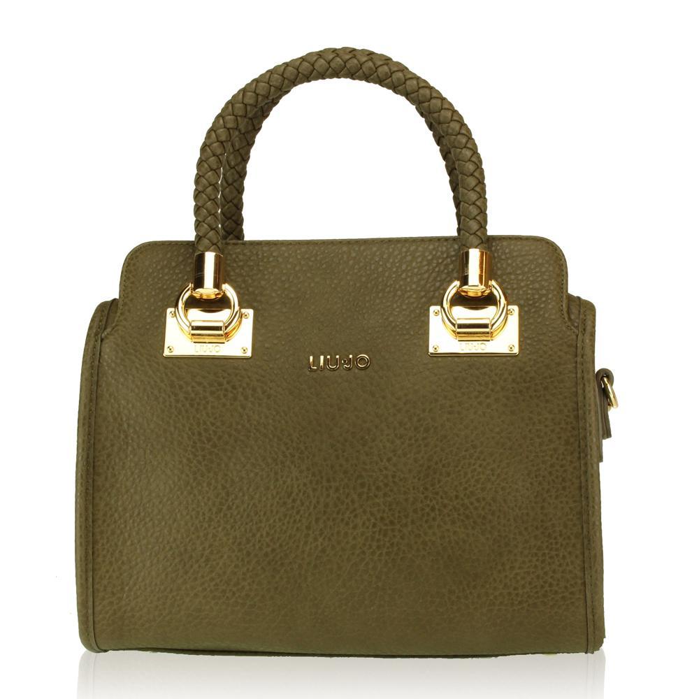 Bauletto Liu Jo NEW ANNA N66084 E0011 GREEN MILITARY