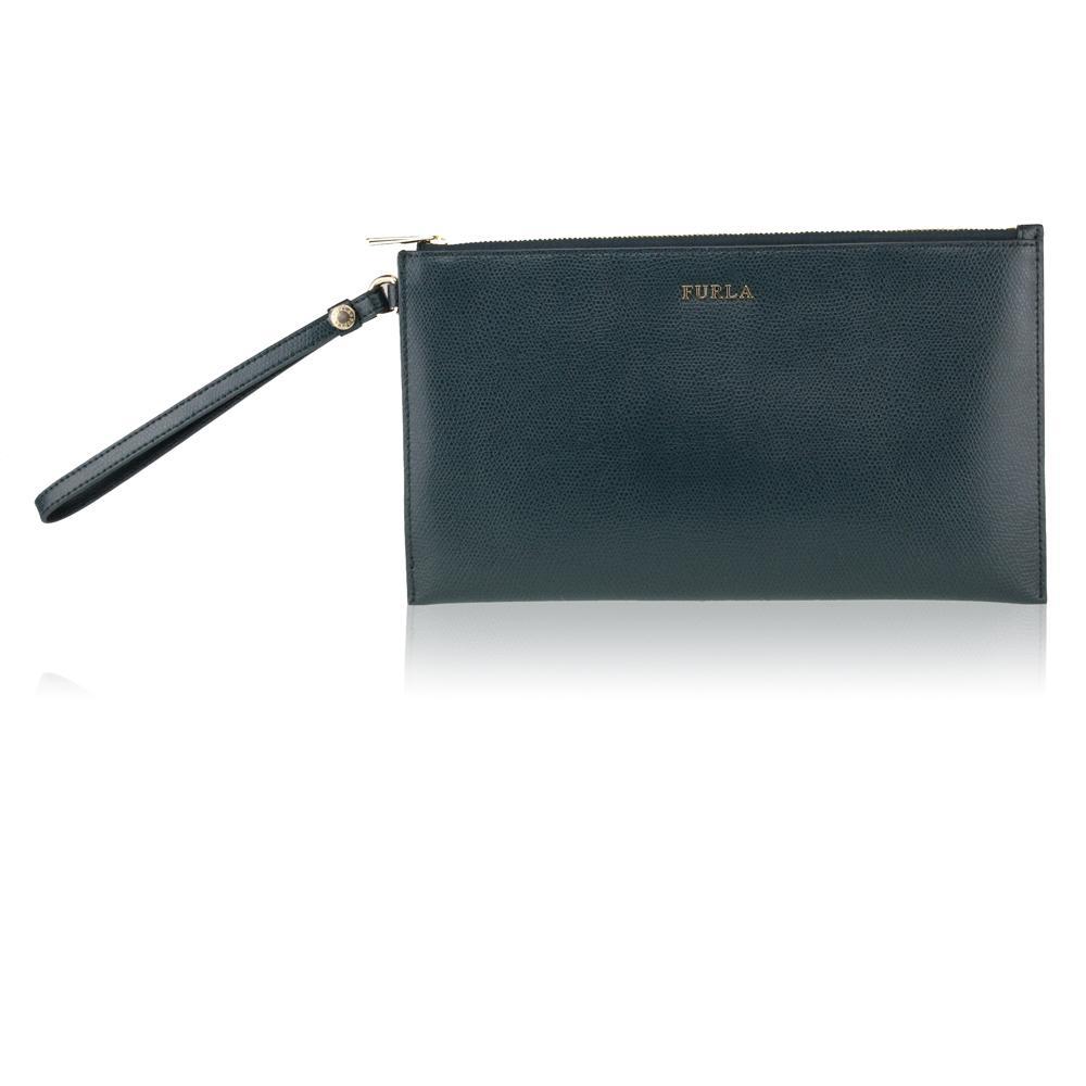 Pochette on sale verde petrolio