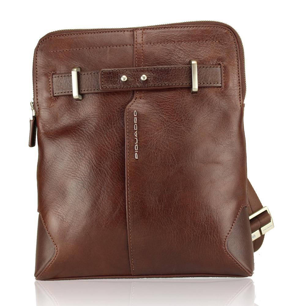 Borsa a tracolla Piquadro  CA1358W69 MARRONE