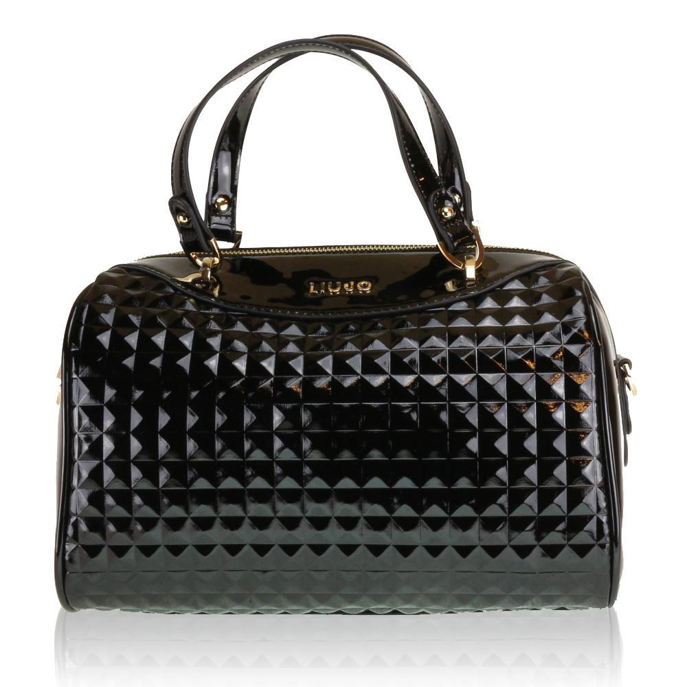 Bauletto Liu Jo CICLAMINO PATENT A17132 E0004 NERO