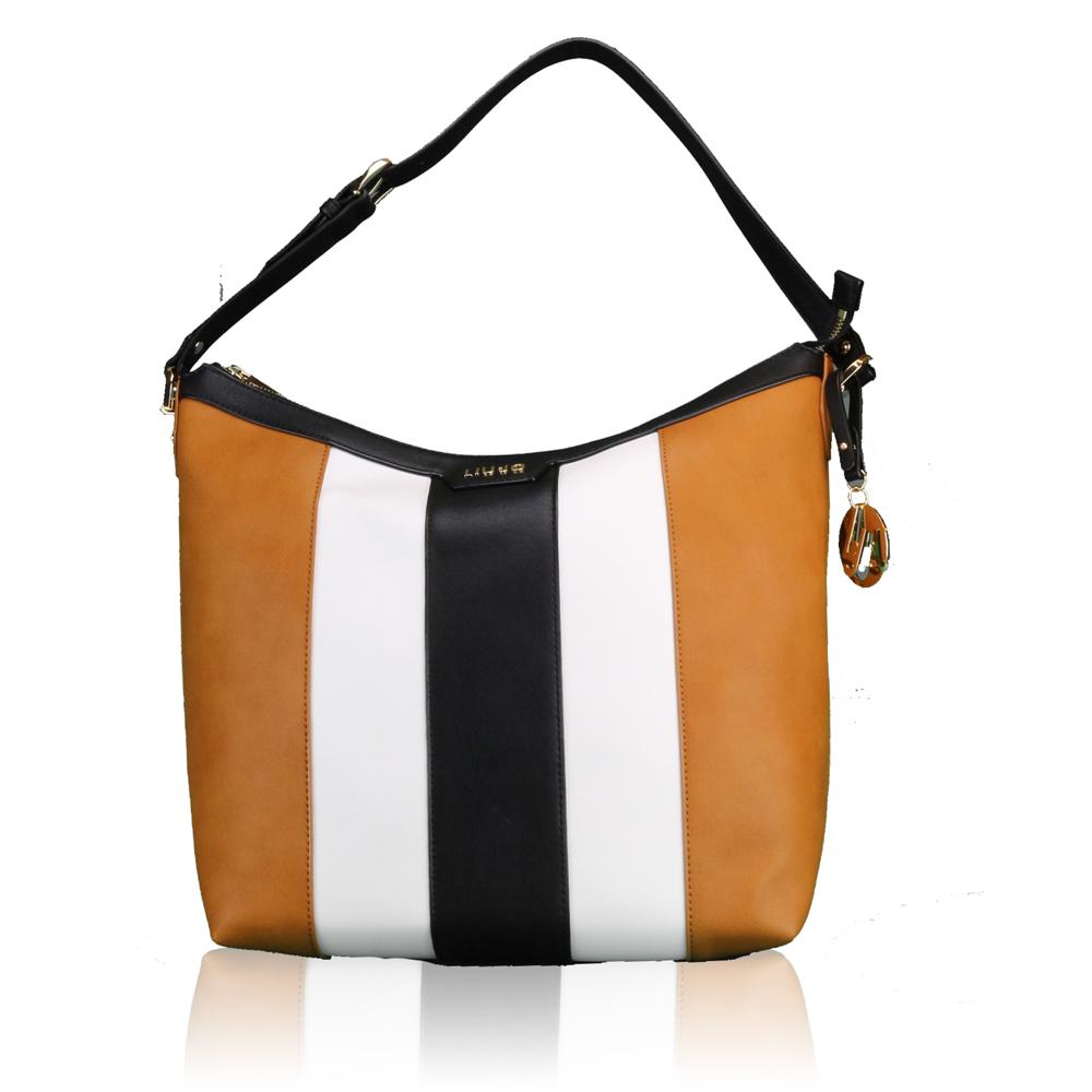 Borsa a spalla Liu Jo NEW CANNES N17130 E0003 BRAN+BIANCO+NERO