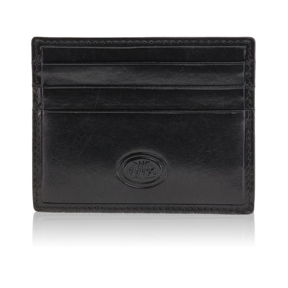 Porta carte The Bridge  01221101 20 nero