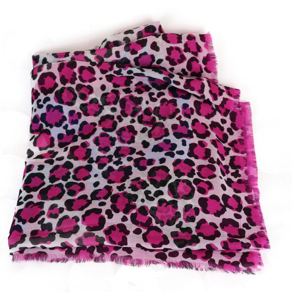 Foulard Liu Jo ANIMALIER A16181 T0300 DARK PINK