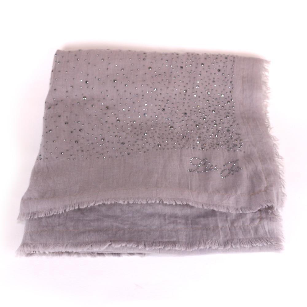 Sciarpa Liu Jo DIAMANTE A15119 T0300 CEMENT