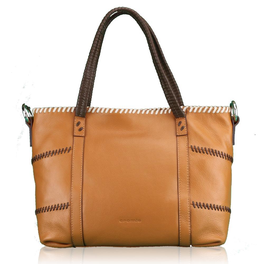 Borsa a mano e tracolla Cromia SOLE 1403276 CUOIO