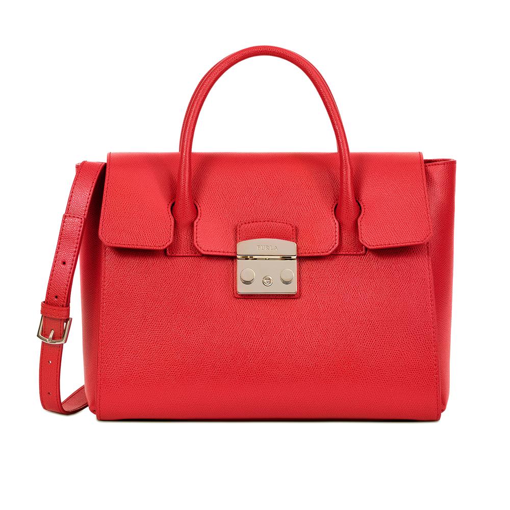 Borsa a mano e tracolla Furla METROPOLIS 851185 RUBY