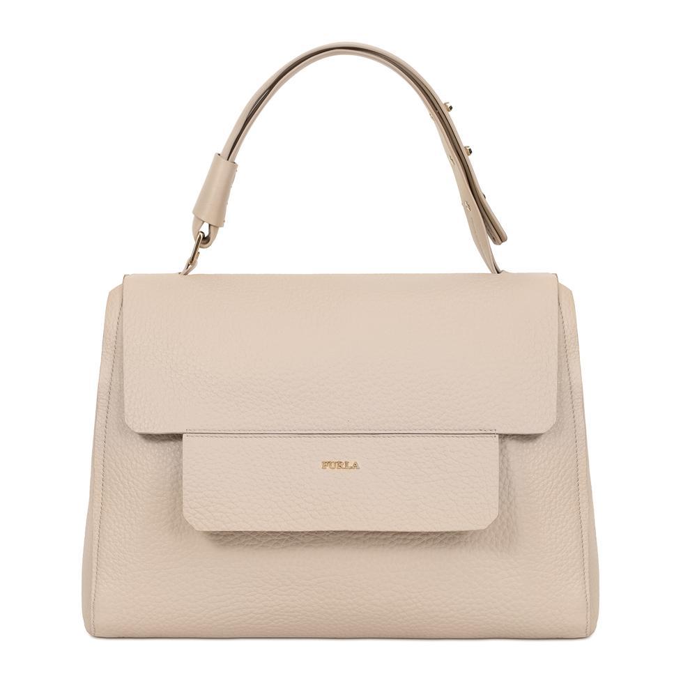 Borsa a spalla Furla CAPRICCIO 851410 ACERO