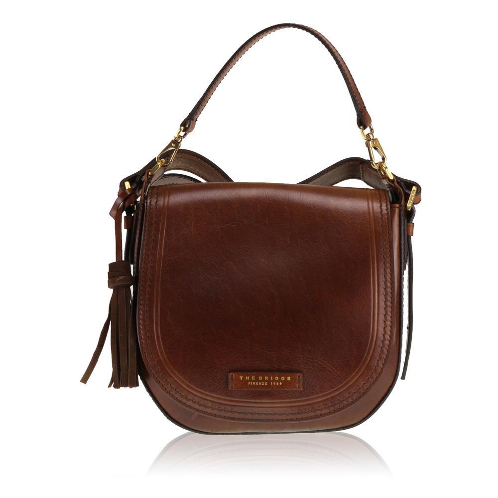 Borsa a mano e tracolla The Bridge  04122701 14 Cuoio