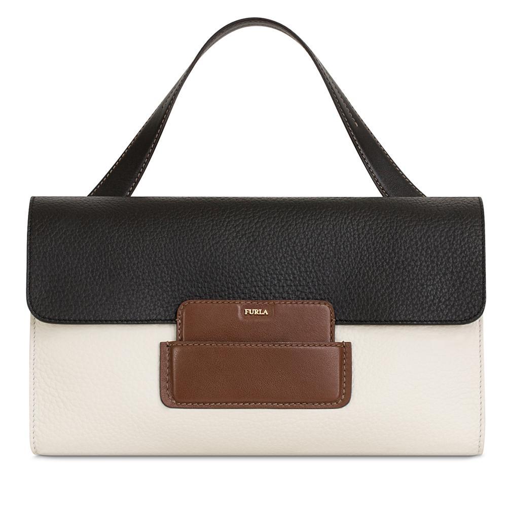 Borsa a spalla Furla MAIA 869623 PETALO+ONYX+GLACE b