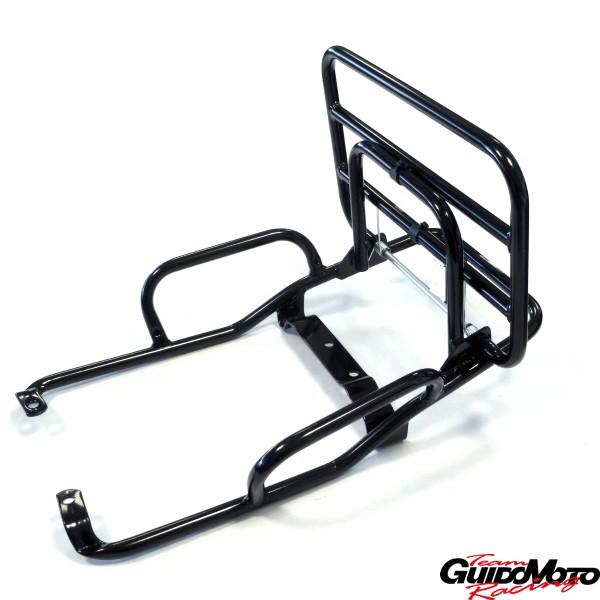 Portapacchi Anteriore Nero Per Vespa 50, 125, PK, XL, N, V, RUSH, FL, FL2, HP - Gambe Lunghe Con Fissaggi - Foto 6