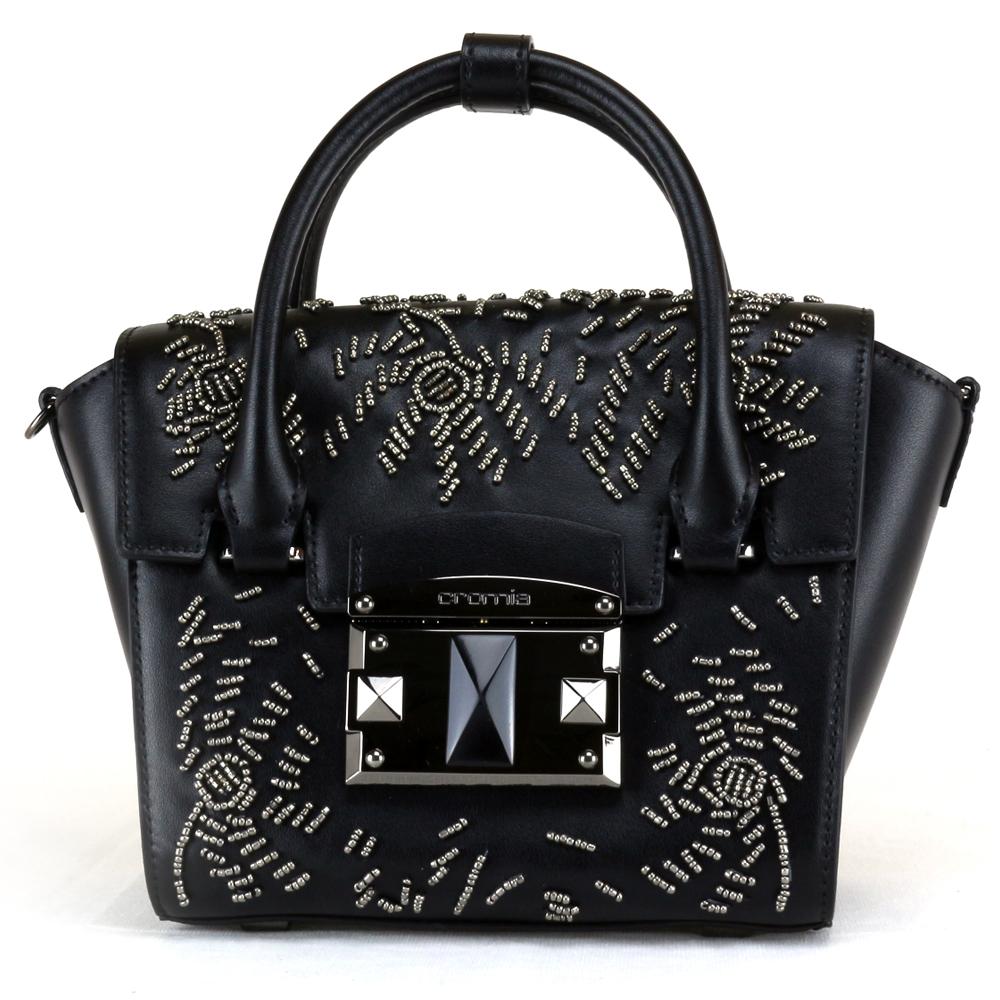 Hand and shoulder bag Cromia IT WILD 1403470 NERO