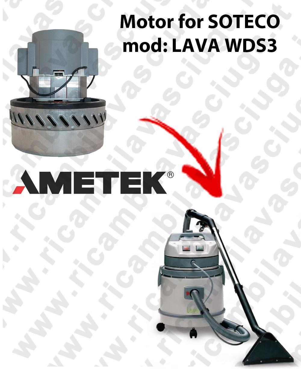 Moteur D'aspiration Ametek BASE 303 – Pour Aspirateur SOTECO – Neuf