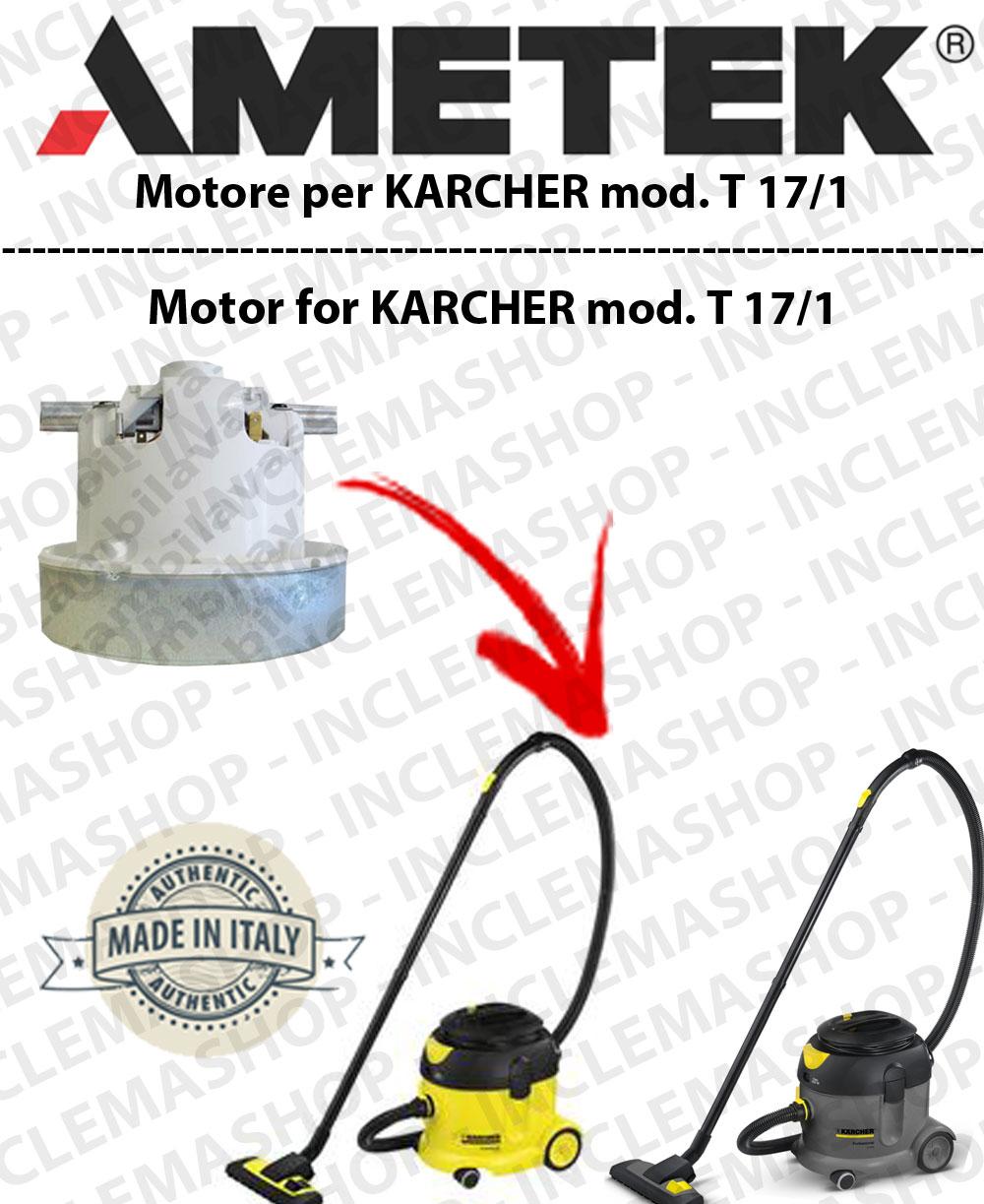 Moteur D'aspiration Ametek Pour Aspirateur Kärcher - Pièce Neuve Référence 12211304