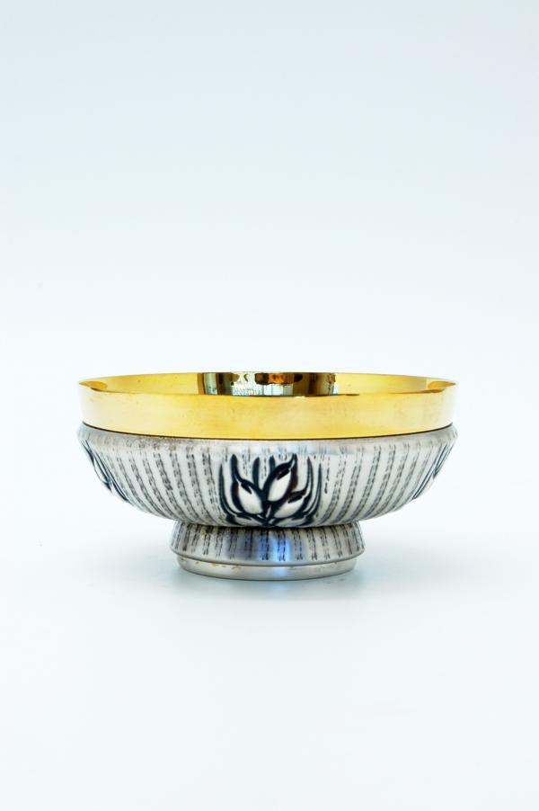 Pisside Patena in Metallo Bicolore FRA183