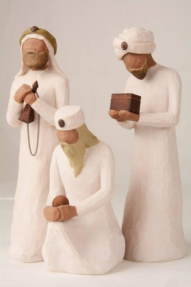 Willow Tree Serie Re Magi 26027 Design di Susan Lordi 3 pezzi