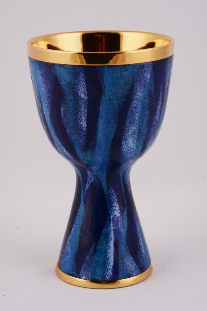 Calice Smalto a Fuoco Blu EC285