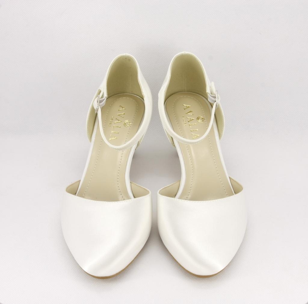 Scarpe da hotsell sposa tacco 5