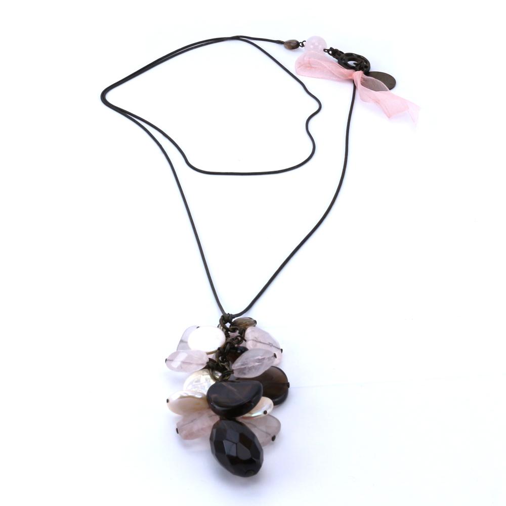 Necklace Furla PONZA 684626 QUARZO ROSA