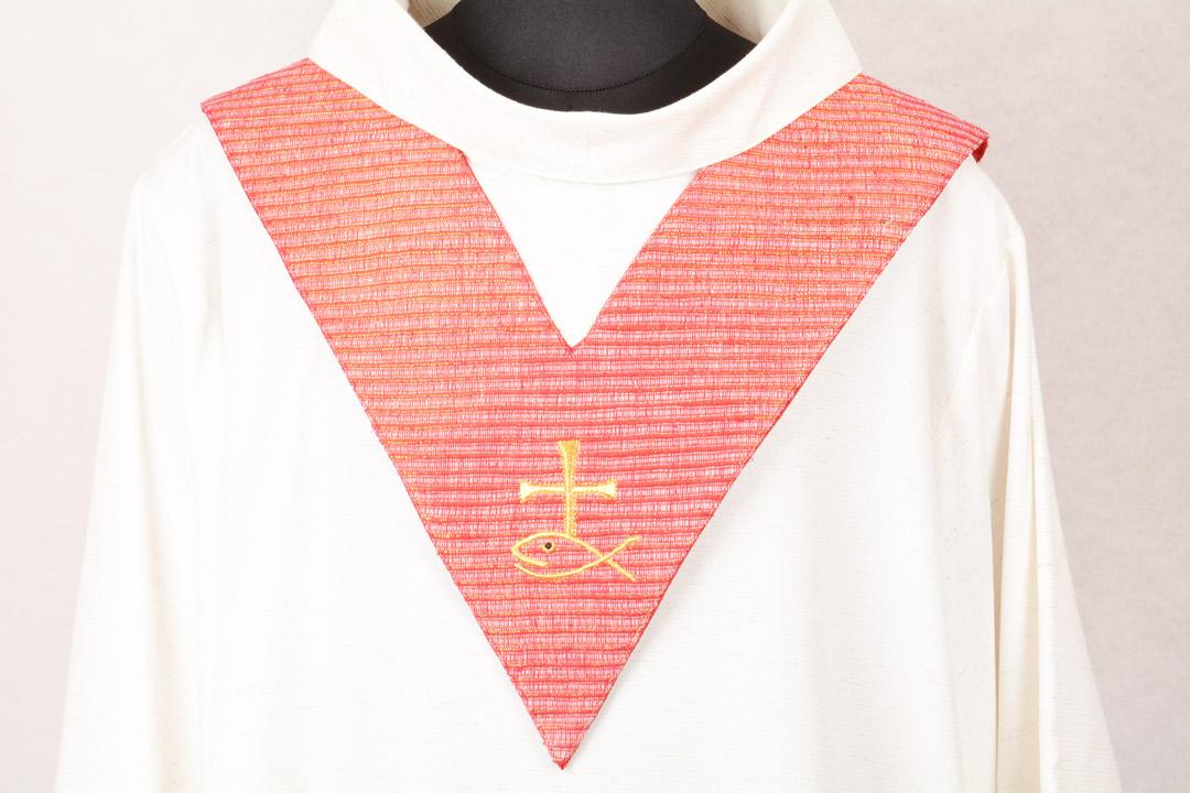 Stola per ministro straordinario rossa