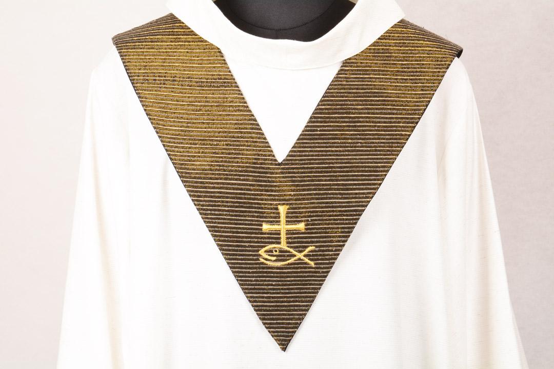 Stola per ministro straordinario nero-oro