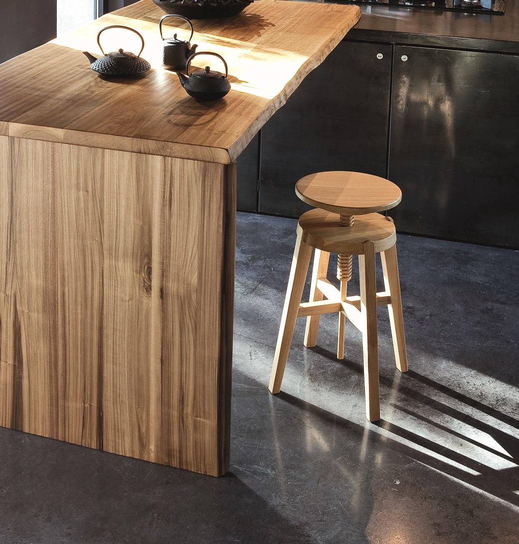 Sgabello in legno Superotto by Las