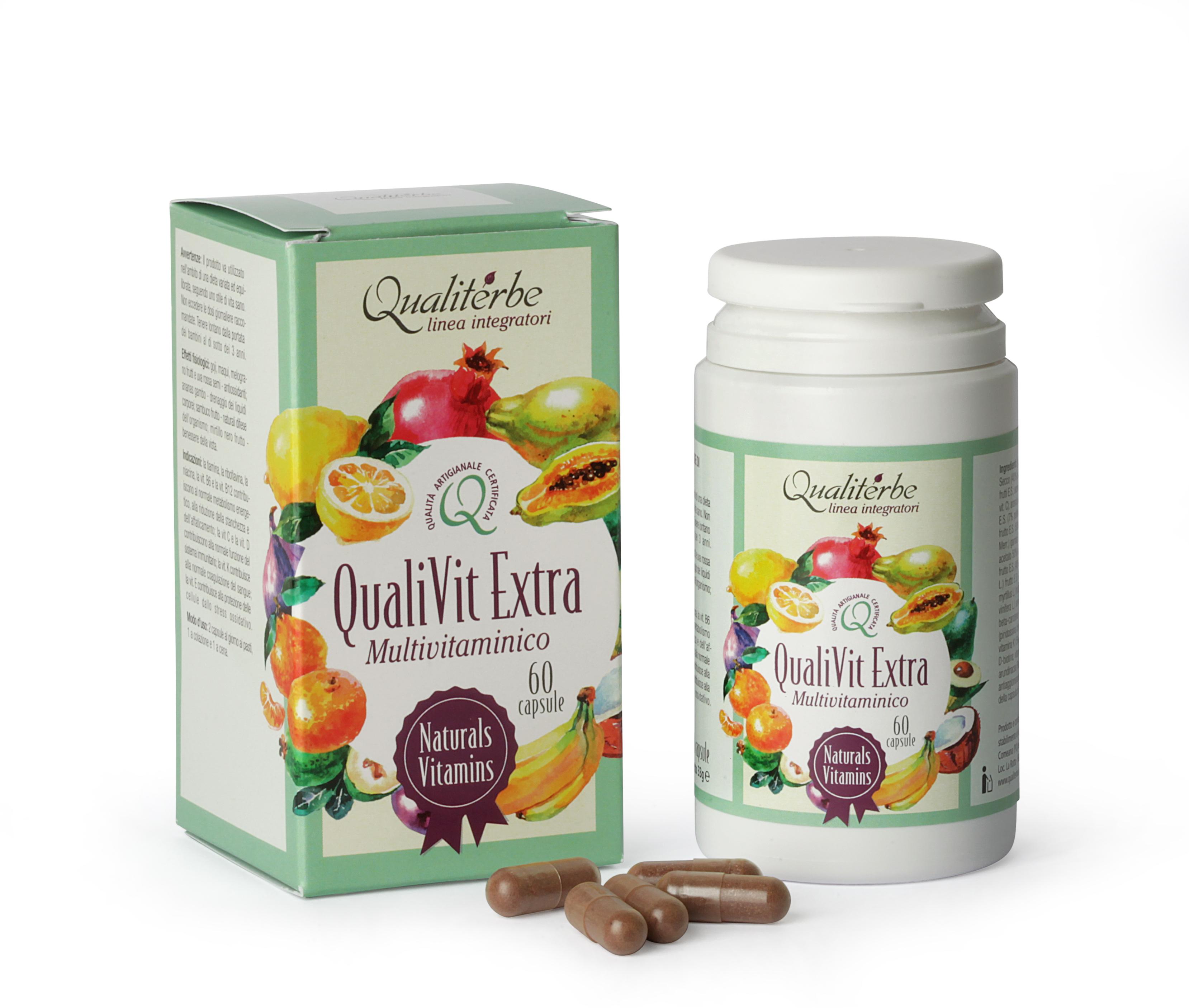 QualiVit Extra - Vitamine ed estratti vegetali