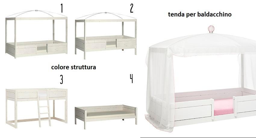 LETTO 4in1 BIMBO: LETTO LIFETIME CHE SI TRASFORMA E CRESCE INSIEME AL  BAMBINO