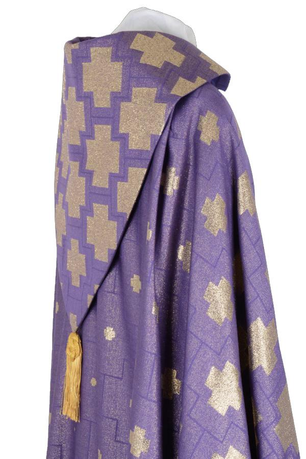 Piviale Impero PIMP Viola - Lana Lurex