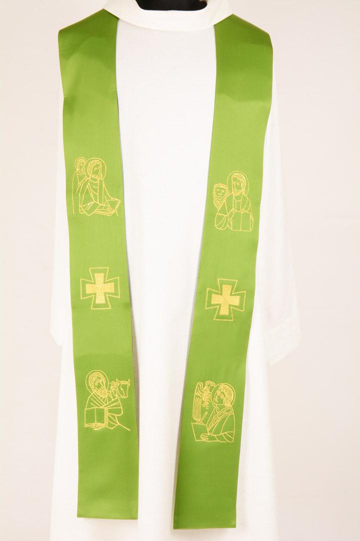 Stola S15 M1 Verde Evangelisti - Faille