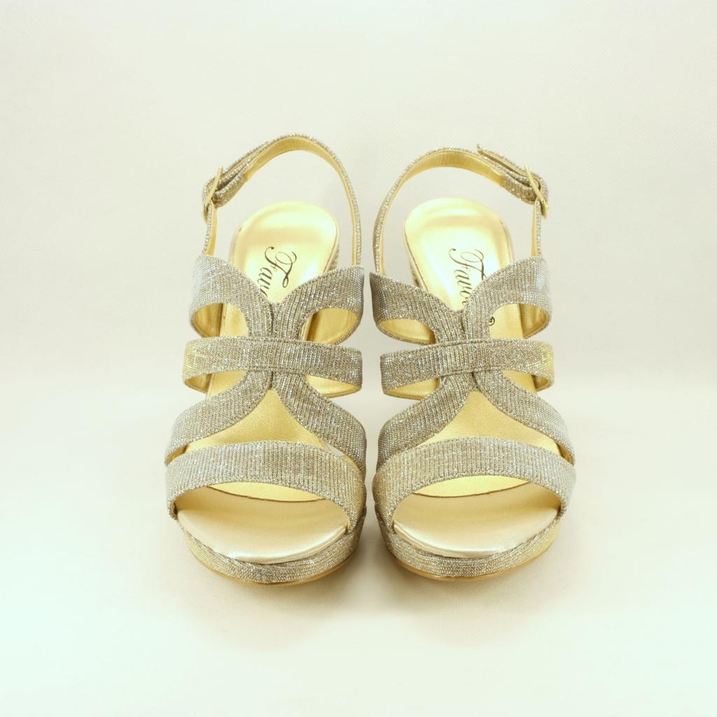 Scarpe oro outlet glitter